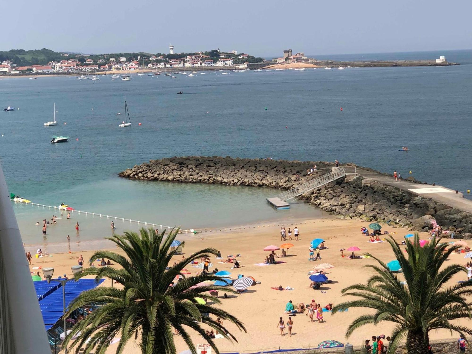 Spacieux Appartement Vue Ocean Et Rhune Saint-Jean-de-Luz Zewnętrze zdjęcie